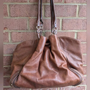 Cohn Haan hobo handbag all leather